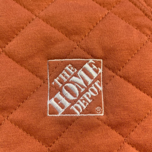 Vintage The Home Depot Boxercraft Padded Sweater Crewneck Dad Retro HD Pro - Picture 2 of 7